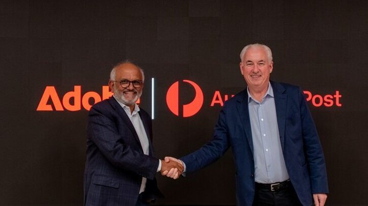 Australia Post and Adobe partnership