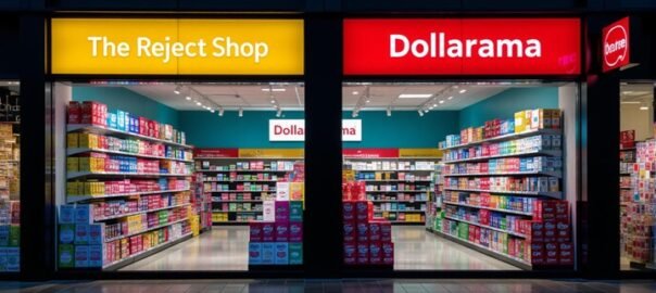 Dollarama the reject shop