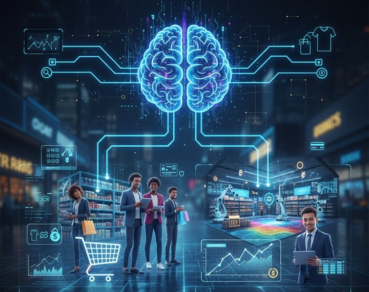 predictive AI in the retail market